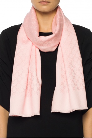 Scarf with a logo, zdjęcie 2 Scarf with a logo od Gucci